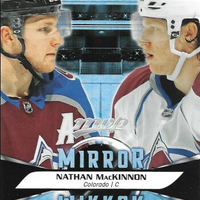 2020-21 UD Upper Deck MVP Mirror Mirror #MM2 Nathan MacKinnon