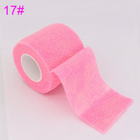 4.5m Colorful Elastoplast Self Adhesive Elastic Bandage Tom's Hug Sports Knee Finger Ankle Palm Shoulder Athletic Wrap Tape
