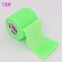 4.5m Colorful Elastoplast Self Adhesive Elastic Bandage Tom's Hug Sports Knee Finger Ankle Palm Shoulder Athletic Wrap Tape
