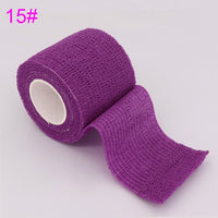 4.5m Colorful Elastoplast Self Adhesive Elastic Bandage Tom's Hug Sports Knee Finger Ankle Palm Shoulder Athletic Wrap Tape
