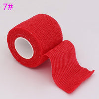 4.5m Colorful Elastoplast Self Adhesive Elastic Bandage Tom's Hug Sports Knee Finger Ankle Palm Shoulder Athletic Wrap Tape
