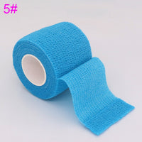 4.5m Colorful Elastoplast Self Adhesive Elastic Bandage Tom's Hug Sports Knee Finger Ankle Palm Shoulder Athletic Wrap Tape
